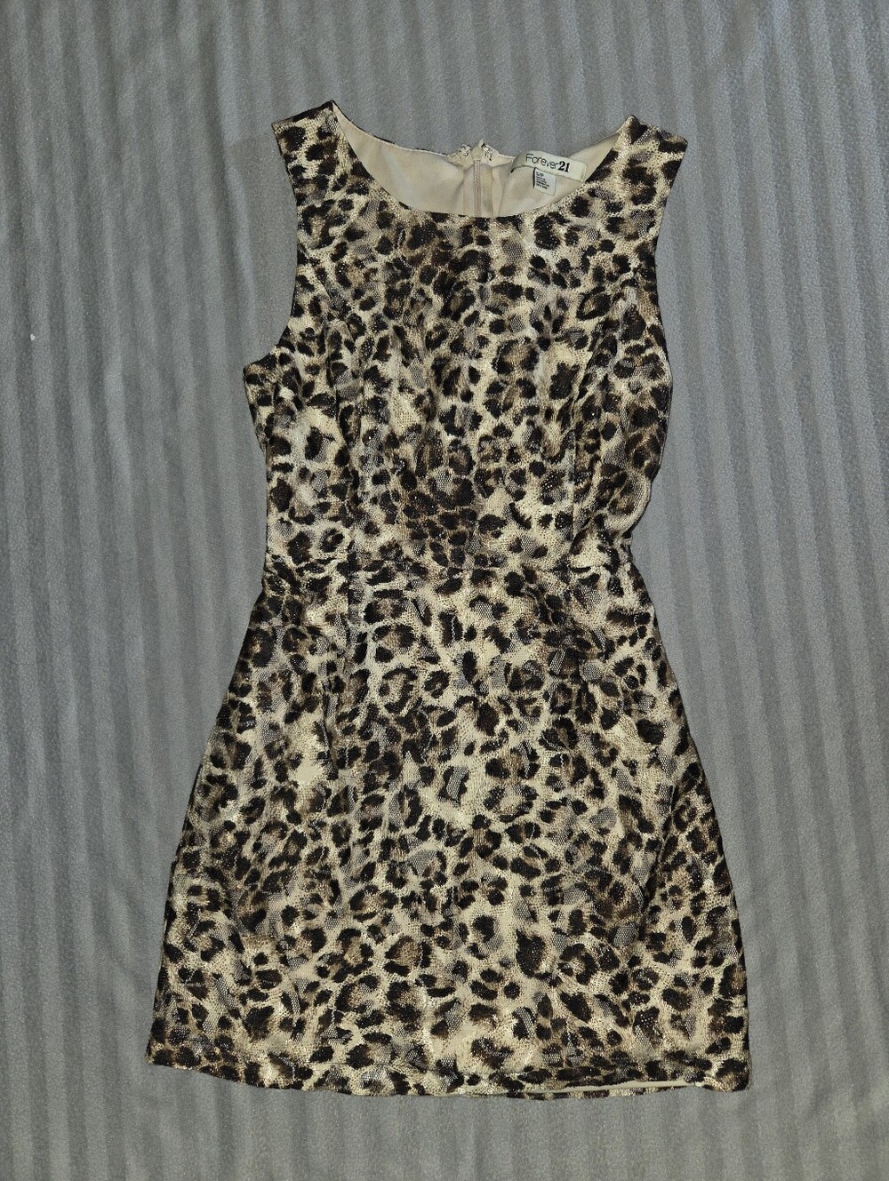 Forever 21 Leopard Mini Dress - Great Condition